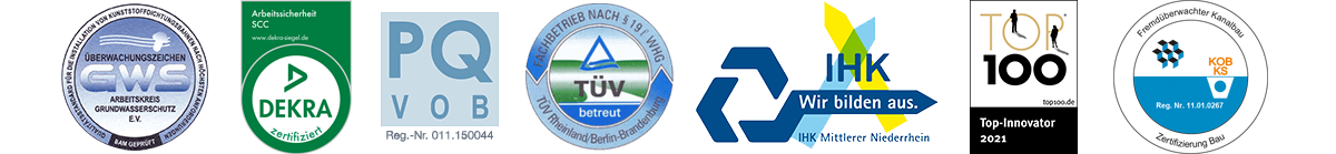 Wir sind ein zertifizierter Fachbetrieb